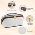 Stylish Makeup Bag Organizer Travel Case for Women Cosmetic Bag for Toiletries and Makeup Waterproof Leather Cosmetic Bag Perfect Fit Home or on t...