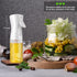 Oil Sprayer for Cooking- 200ml Glass Olive Oil Sprayer Mister, Olive Oil Spray Bottle, Kitchen Gadgets Accessories for Air Fryer, Canola Oil Sprit...