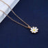 Bohemia Daisy Flower Necklace Choker Daisy Pendant Necklace Gold Flower Choker Necklace Minimalist Flower Charm Necklace Jewelry for Women and Gir...