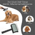 Large Slicker Brush for Dogs,Cats,Extra Long Pin Shedding Brush for Long Haired Dog,Cat, Pet Grooming Wire Brush for Thick Undercoat Curly Hair,25...