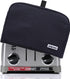 iFedio 4 Slice Toaster Cover with Pockets & Top Handle,Small Appliance Toaster Dust Cover, Machine Washable(Black)...