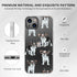 MYBAT PRO Mood Series Slim Cute Clear Crystal Case for iPhone 13 Case, 6.1 inch, Stylish Stylish Shockproof Non-Yellowing Protective Cover, Chic F...
