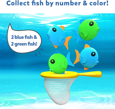 Skillmatics Outdoor & Bath Toys - Let's Fish, Fishing Game, Toddler Toys, Learn Colors & Counting, Pool Toys for Kids, Gifts for Boys & Girls Ages...