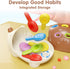 iPlay, iLearn Fine Motor Toys for Toddlers 1-3, Hedgehog Montessorri Learning Educational Counting & Sorter Toy, Development Baby Sensory Gifts fo...