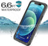 for iPhone 12 Waterproof Case with Built-in Screen Protector Full Body Shockproof Dustproof Dirtproof Heavy Duty Protective Phone Case for iPhone ...