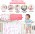 Baby Monthly Milestone Blanket, Precise Hour Moments with Knitted Hat,51”L x40”W,Recording 1 to 12 Months Moments,Thicker Extra Soft Flannel,Best ...