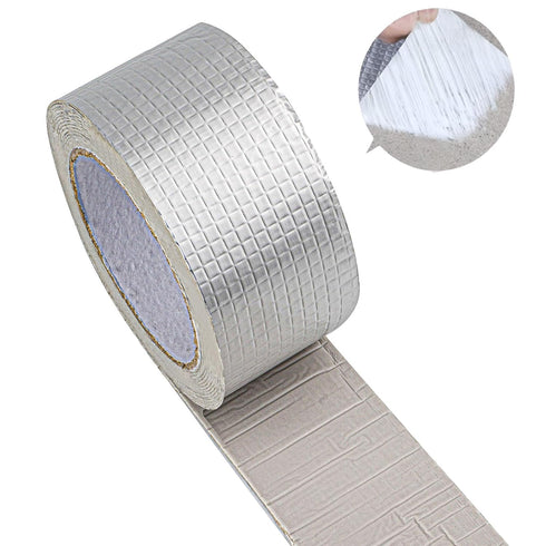 Crack Sealing Waterproof Tape, Suitable for Waterproofing in Toilets, Pipelines, roof Cracks, RVs, sunshades, Windows, Floors, Swimming Pools, and...