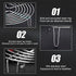Round Steamer Rack and Cooling Rack,Stainless Steel Pot Trivet, Cooking Rack,Wire Steamer Kettle Rack Holder, Air Fryer Cooking Steamer Rack for B...