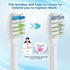 6 Pack Replacement Replacement Brush Heads for Waterpik Sonic Fusion Flossing Toothbrush Compatible with Sonic Fusion SF01/SF02 and Sonic Fusion 2...