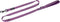 Heavy Duty Dog Leash for Large Dogs, Reflective Dog Training Leash with Neoprene Handle, Ideal for Walking, Running, and Training, 1" x 5ft, Purpl...
