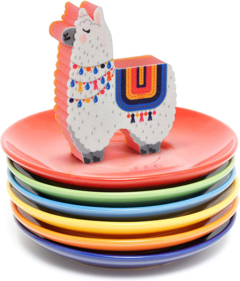 Genuine Fred, SPIT Shine, Llama Kitchen Sponge, Multicolor...