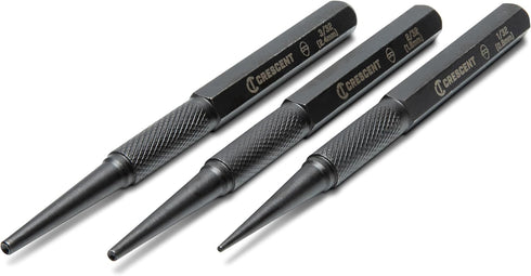 Crescent 3 Piece Set, 5" Steel Punch - CNPS12332S...