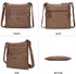 Angel Kiss Crossbody Purse for Women Multi Pockets Bags Retro Vegan Designer Leather Women's Shoulder Handbags...
