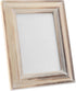 Lawrence Frames 5x7 White Wash Maple Picture Frame, Natual...