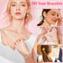 582Pcs Acrylic Pastel Beads Kit: 336 Macaron Color Rondelle, 144 Star, 54 Heart, 48 Flower Beads for Jewelry Making, Hair Braids...