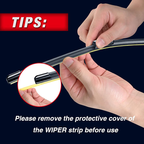 24" 18" Windshield Wiper Blades Replacement for Mazda CX-5 CX-9 CX5 CX9 2023 2022 2021 2020 2019 2018 2017 Mazda6 2021-2018 OEM Factory Quality Wi...