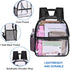 USPECLARE Clear Backpack for Stadium Approved 12×6×12, Water proof Clear Bag for Stadium Events and Concert Work Sport Event...