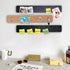 Black Felt Pin Boards Memo Board Pegboard Bar Strips, Self-Adhesive Cork Board for Walls Home Office Decor, Small Felt Bulletin Boards for Jewel, ...