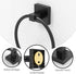 Matte Black Towel Ring Square Base Towel Holder Hand Towel Hanger Stainless Steel Modern Wall Mounted...