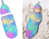Mermaid Tail Colorful Newborn Swaddle Blankets Hat Sets Soft Stretchy Witchy Baby Stuff Receiving Blanket Gifts for Infant Baby Boy Girl...
