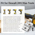 Belt Clips for Dewalt, 6pcs 304 Stainless Steel Drill Clips Tool Hooks with Screws for Dewalt N268241 Fit for 20V Power Tools DCD980 DCD980L2 DCD9...