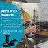 Pan Buddy™- Vertical Attachment for Pan Handle- Adds Leverage and Support- Makes Lifting Heavy Cookware Easier! (Blue)...