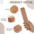 Savina Tailors Clapper for Quilting, Hard Wood Professional Multipurpose Durable for Seam Ironing, Flattening Tool. Great for Setting Fabric Folds...