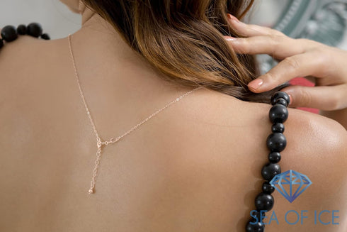 SEA OF ICE 3 Pieces Set Sterling Silver Extenders Chain for Necklace Bracelet Anklet, 1" 2" and 4"...