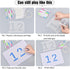 20 Pieces Curb Stencil Kit 0-9 Numbers Stencils 4 Inch Tall Numbers Reusable Plastic Numbers Stencil Numbers Template for Painting Address in Mail...