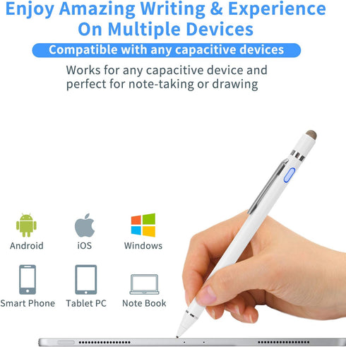 Stylus Pen for Lenovo Yoga Pencil, EVACH Digital Pencil with 1.5mm Ultra Fine Tip Stylus for Lenovo Yoga, White...