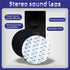 6.5" Foam Speaker Enhancer Foam Fast Rings Fits for 6" 6.5" Car Door Speaker, Universal High Rebound Sponge Bass Blocker Kit with High Rebound for...