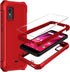 for BLU Studio Mini case, with Tempered Glass Screen Protector Full-Body Soft TPU Bumper Shockproof Silicone Protective Phone Cover Case for BLU S...