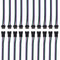 BTF-LIGHTING 10 Pairs 4pin SM JST 15cm Cable Female/Male connectors for Led Strip RGB 5050 3528 WS2801 APA02 WS2815 WS2813...