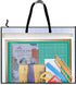 Opret 19x25 inch Art Portfolio Bags, Artwork Storage Case with Handle and Zipper Vinly Mesh Folder Organizers for Bulletin Boards, Scrapbooks, Kee...