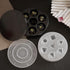 Large Dice Resin Molds DND Silicone Molds Set of 7 Dice Epoxy Resin Molds Dice Silicone Molds for DIY Dices Making Table Board Game Role Playing G...