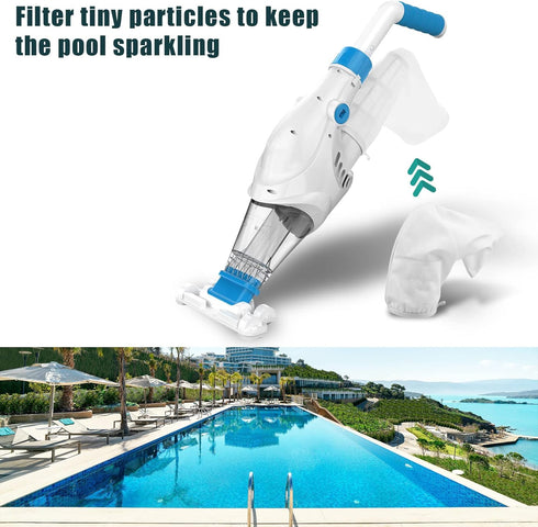 Handheld Pool Vacuum Filter for AIPER, Pool Cleaner Filter Bag Reusable Fine Mesh Replacement Bags Nylon Pool Leaf Vacuum Bag for Swimming Pool...