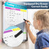 YISAN Magnetic Dry Erase Markers Ultra Fine Tip,0.7mm, Extra Fine Point, Whiteboard Markers with Erasers, Low Odor, for School Office Home,Black,7...