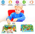 Wooden Jigsaw Puzzles for Kids Ages 3-5 Year Old, 6 Pack 30 Pieces Kids Puzzles Colorful Preschool Educational Learning Toys Present Set for Toddl...