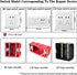 Eagles Cassette Repair Device/Electrical Box Repair,86 Type Universal Cassette Repairer Screw 10 Screws Tools Sturdy Switch and Socket Adjustable ...