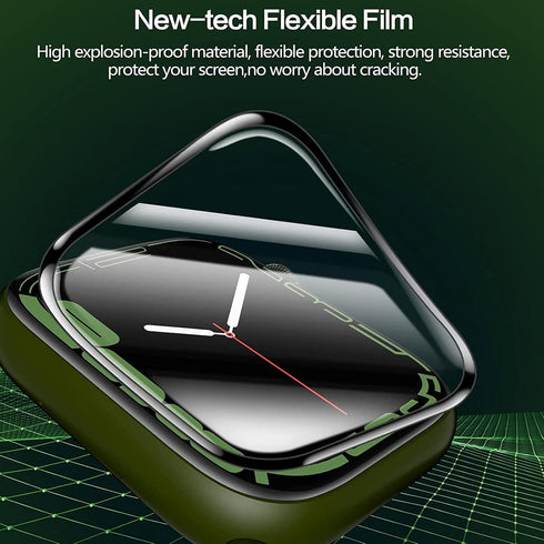 Compatible for TOZO S3 Smart Watch Screen Protector, 3D Full Coverage PET Soft Screen Protector Film Compatible for TOZO S3 1.83-inch Smart Watch ...