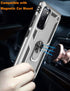 LUMARKE for Galaxy S20 FE Case with Screen Protector,Pass 16ft. Drop Tested Military Grade Protective Phone Cover with Magnetic Ring Kickstand Com...