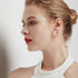 Gold Hoop Earrings for Women, Chunky Triple Hoop Earrings Thick Three Open Hoop Trendy Jewelry Gifts...