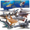 Yeonha Toys 8 Pack Shark Toys with Educational Booklet, Soft Plastic Realistic Shark Figure Set for Kid, Ocean Sea Animal Party Favor, Pool Bath T...