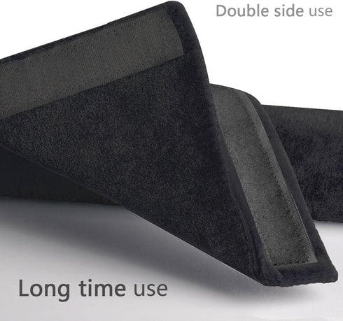 OUGAR8 Refrigerator Door Handle Covers,Keep Your Kitchen Appliance Clean from Smudges,Fingertips,Drips&Food Stains,Perfect for Dishwashers(12" L3.75 W, Black)