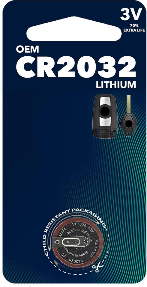 OEM VL2020 ML2020 - Rechargeable Battery - Lithium Coin 3V 20MM 90 Degree Tab (1-Pack)...