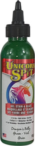 Unicorn SPiT 5770007 Gel Stain and Glaze, Dragon's Belly 4.0 FL OZ Bottle, Green...