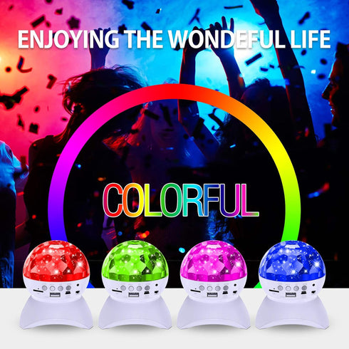 Disco Ball Home Party Light Show Speaker...