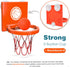 Bath Toys - Bathtub Basketball Hoop for Kids, Toddlers - Mold Free Bath Toys with 3 Strong Suction Cups and 4 Soft and No Hole Balls - Fun Toddler...