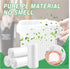 Small Trash Bags 3 Gallon, 108 Count Garbage Bags Bathroom Mini Trash Can Liners, fit 10-13 Liter Clear...