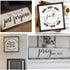 10 Set Farmhouse Christian Stencil, with God All Things are Possible Faith Waymaker Bible Verse Sign Motivational Painting Stencils for Home Offic...